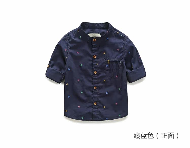 Chemise garcon à manche longue - Ref 2081949 Image 72