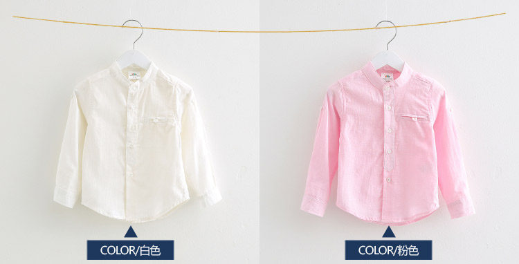 Chemise garcon à manche longue - Ref 2073091 Image 67