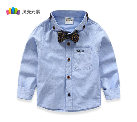 Chemise garcon à manche longue - Ref 2081925 Image 55