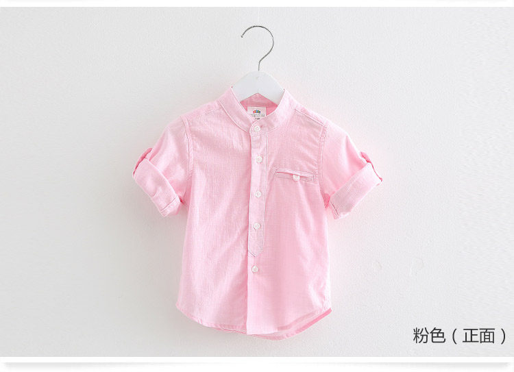 Chemise garcon à manche longue - Ref 2073091 Image 79