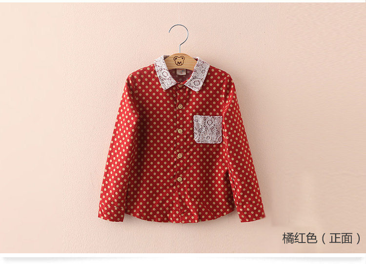 Chemise fille à manche longue - Ref 2088505 Image 75