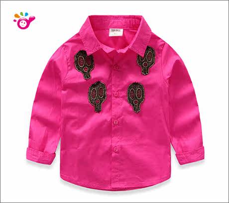 Chemise garcon à manche longue - Ref 2081948 Image 56