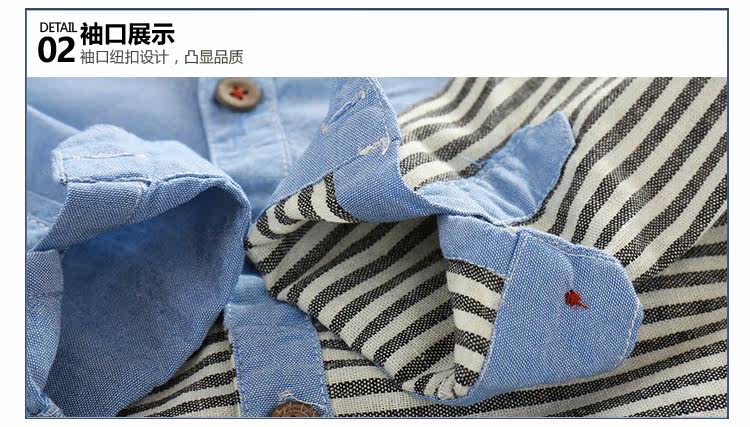 Chemise garcon à manche longue - Ref 2081962 Image 77