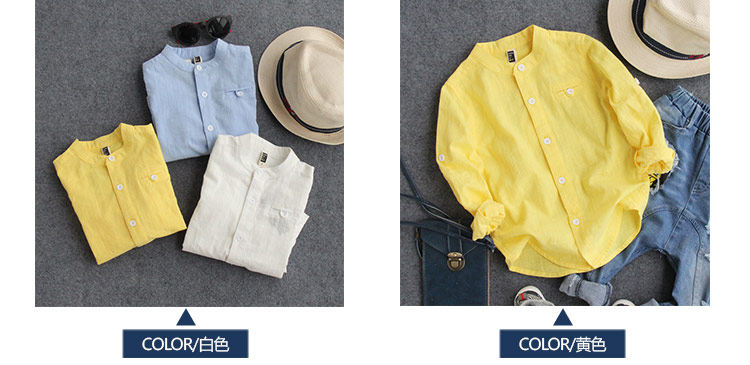 Chemise garcon à manche longue - Ref 2081955 Image 66