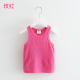 Baby 2020 mùa hè váy chàng trai cô gái trẻ em dệt kim vest bé tròn cổ tay áo thun thủy triều tx-0932.