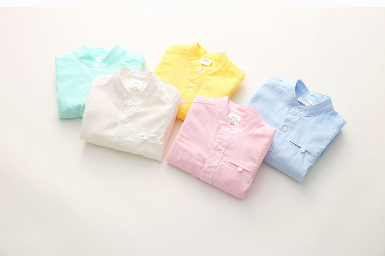 Chemise garcon à manche longue - Ref 2073091 Image 83