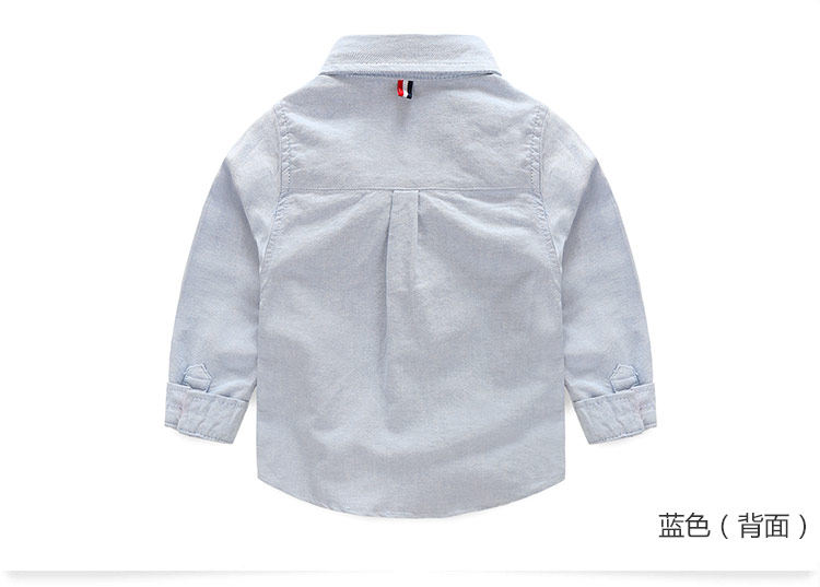 Chemise garcon à manche longue - Ref 2081929 Image 72