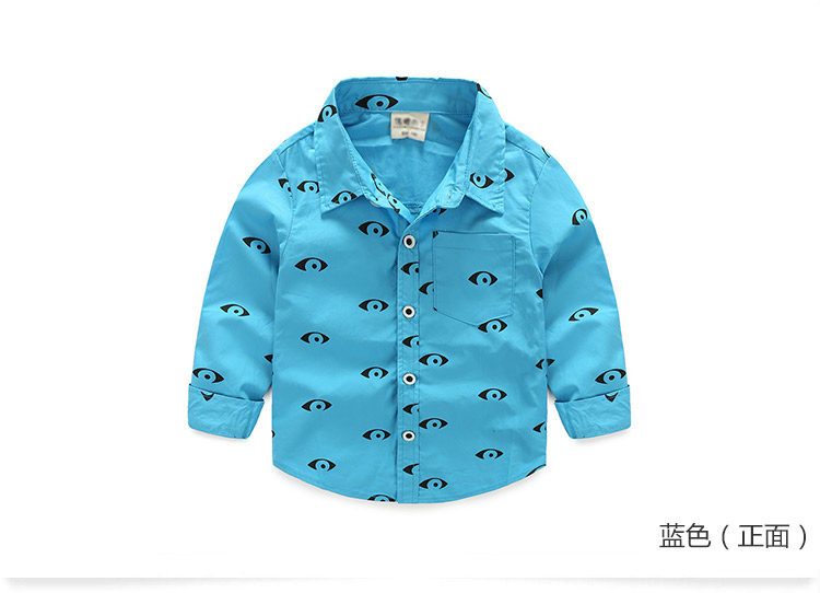 Chemise garcon à manche longue - Ref 2081911 Image 73