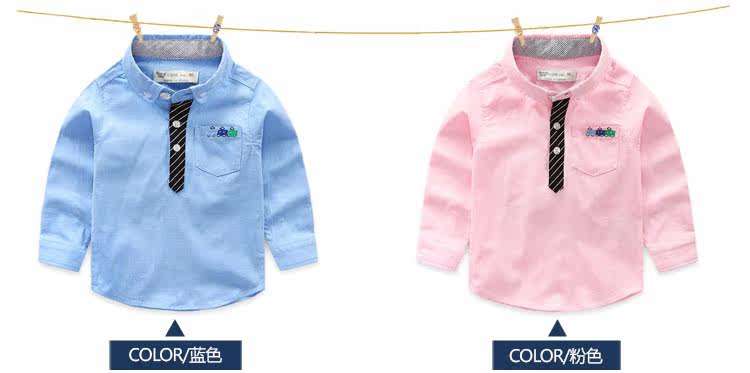 Chemise garcon à manche longue - Ref 2074395 Image 68