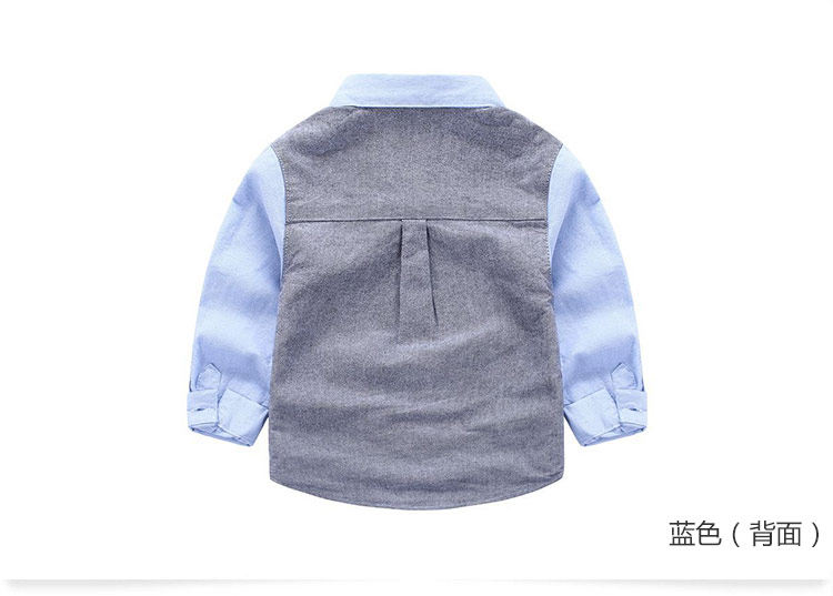 Chemise garcon à manche longue - Ref 2081910 Image 118