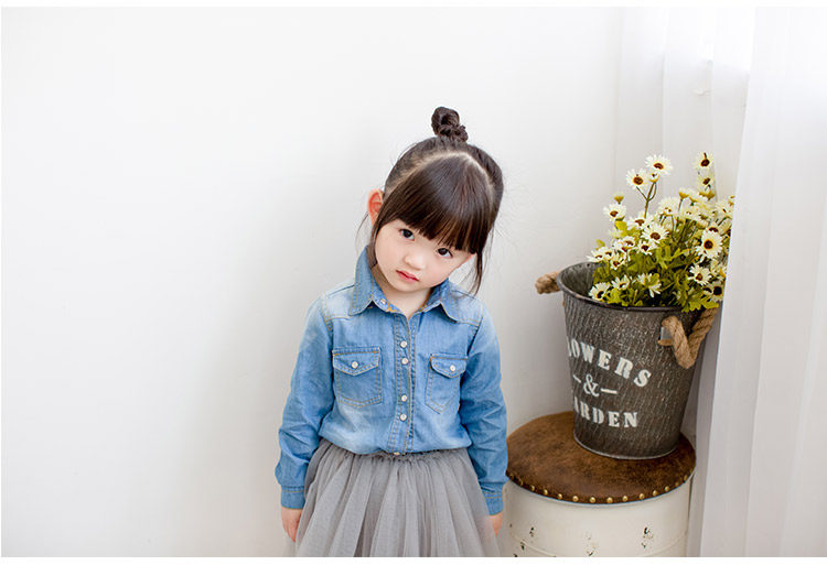 Chemise fille à manche longue - Ref 2088503 Image 72