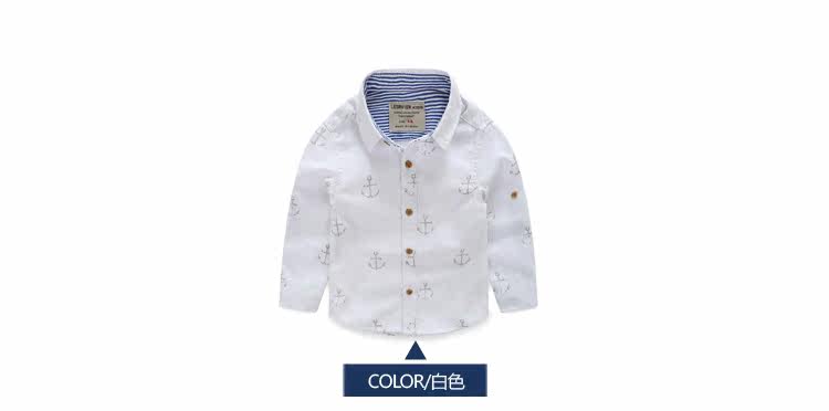 Chemise garcon à manche longue - Ref 2081894 Image 68