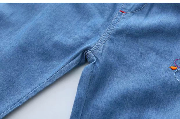 Quần jeans bé gái bình thường 2019 mùa thu mới cho bé gái mặc quần dài trẻ em kz-a951 - Quần jean