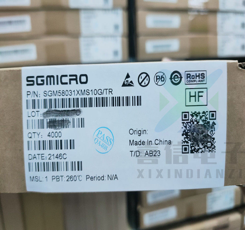 SGM58031XMS10G TR MSOP10 high-precision digital-to-analog conversion chip original spot straight shot