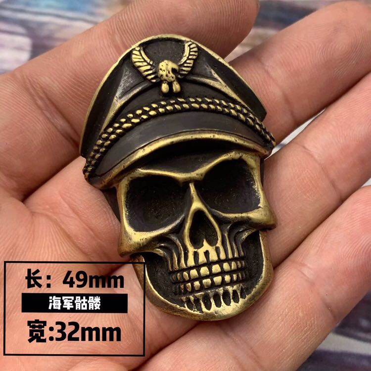 (Stamp) ZP Suluo kerosene lighter DIY decorative pure copper accessories creative special-shaped stamp badge welding