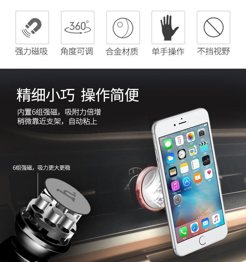 Support téléphone mobile HOCO - Ref 1354757 Image 7