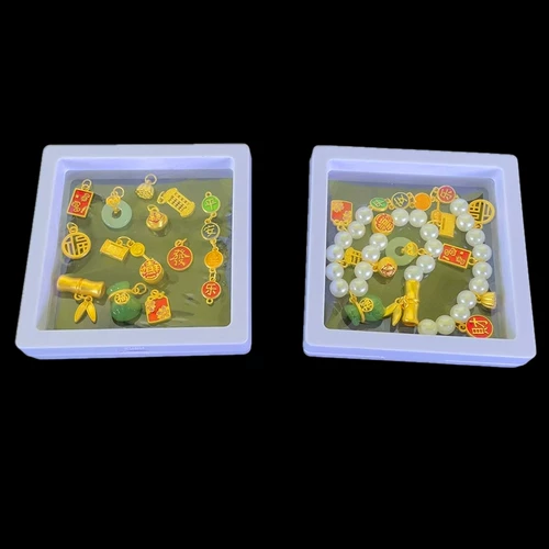 Защитный амулет, пряжка, подвеска, китайская шпилька ручной работы, ожерелье и браслет, серьги, аксессуар, аксессуары, на удачу, DIY