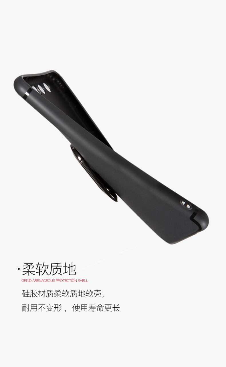 Bao Shili Huawei P10 Mobile Shell Silicone Belt Buckle Buckle One P10Plus Bao gồm tất cả chống chà - Nhẫn nhẫn doji