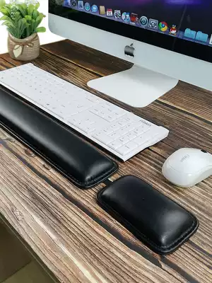 Mechanical keyboard hand rest leather mouse pad wrist pad memory cotton game Palm holder computer prevention mouse hand support creative office comfort hand pillow wrist pad keyboard elbow support slow rebound hand pad