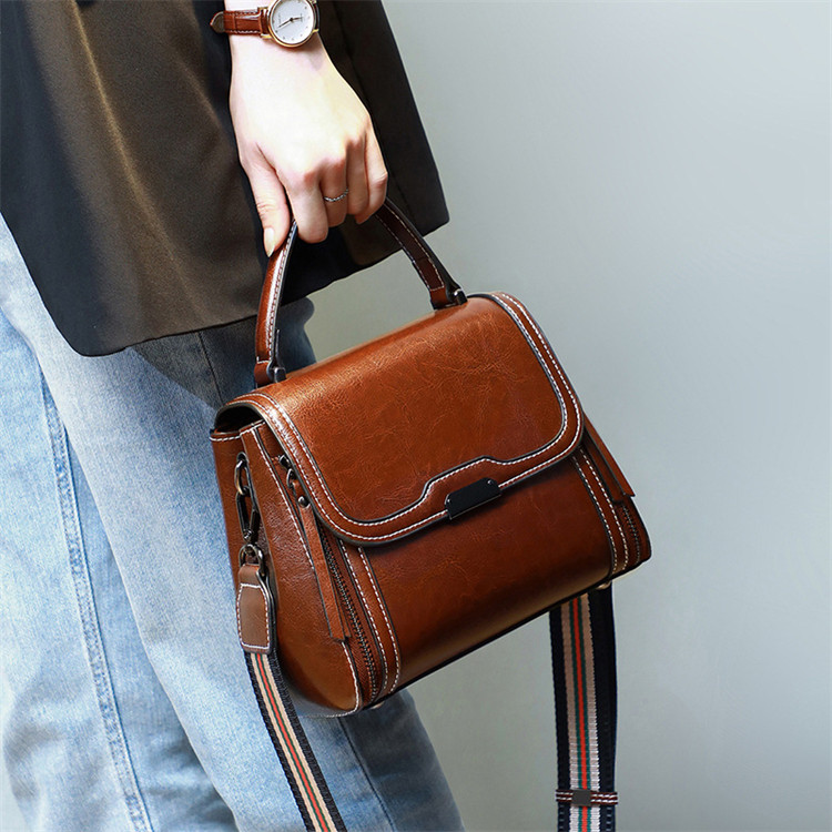 France DUDK Designer Bag Packs Women Advanced Feel Genuine Leather Hand Fashion 100 Hitch Small Square Bag Single Shoulder Inclined Satchel Bag