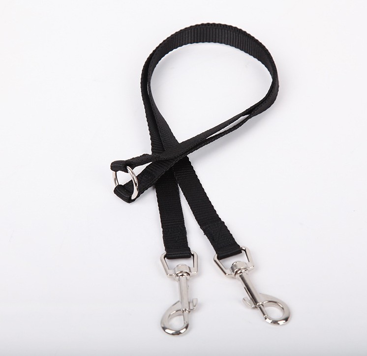 Dog Leash Accessories One-to-Two Leash Double-headed Dog Leash 2 in 1 Double Dog Leash Pet Supplies