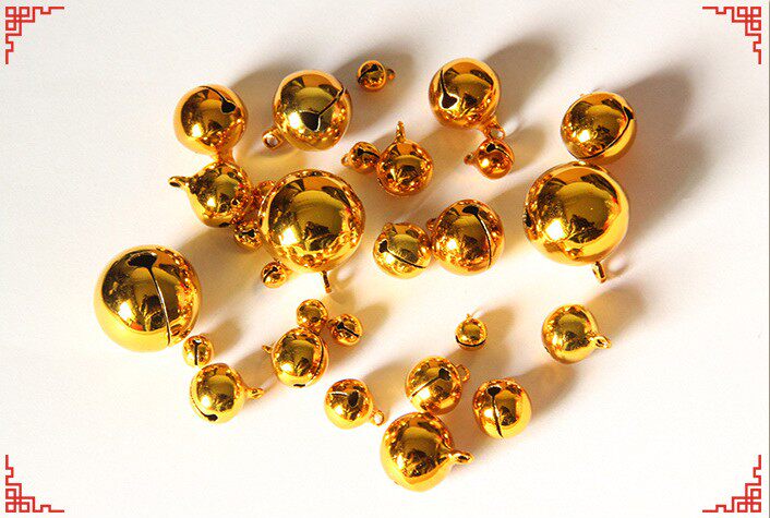 5 dog bells cartoon pet bell cord puppy dog bell dog necklace hair decorated cat teddy