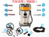 máy hút bụi công nghiệp Jieba BF502 70L động cơ kép máy hút bụi thương mại công suất cao ướt và khô Máy hút bụi