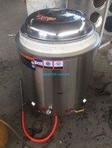 Soup meat porridge noodle cooker gas self-priming aluminum pot large capacity large Northwest outdoor pull training kitchen special stove