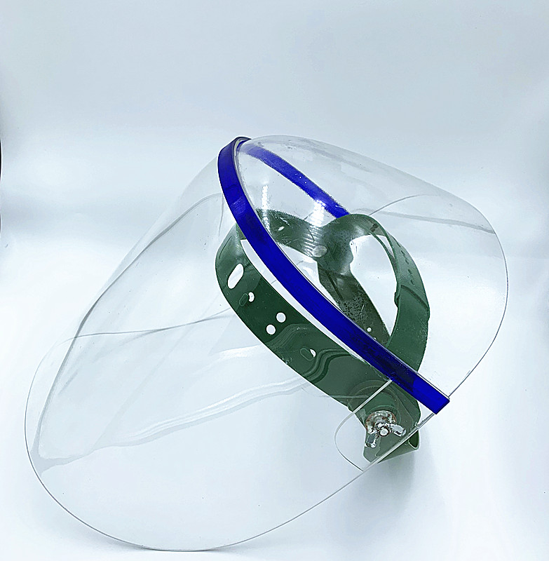 Deyu plexiglass mask multi-function protective mask anti-impact acid and alkali high temperature resistance comprehensive type