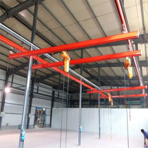 Self-standing crane light gantry crane mobile driving KBK flexible combined rail type gantry crane crane