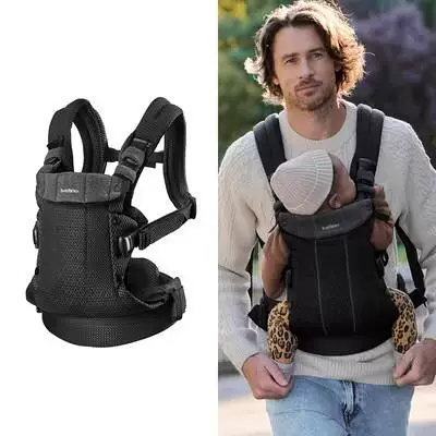 Мягкий передний перенос Babybjorn Harmony — простое средство для удержания ребенка при прогулке одни
