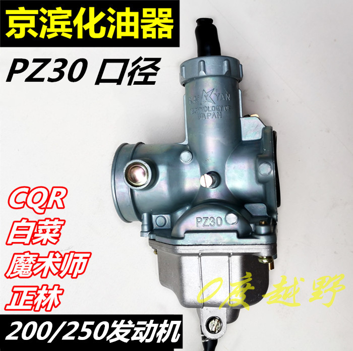 CQR Garning-Chinese cabbage magician's motocross locomotive 250 engine special Kyopin carburetor PZ30 calibre