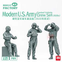 3g Model Magic Factory Mf-7511 1/35 Modern Us Army Tank Crew 2020+ Style
