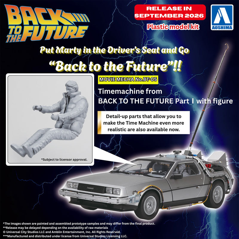 3g Model Qingdao Society Assembled Car Model 20594 1/24 Back to the Future Part 1 Comes with a Driver 3g Model Qingdao Society Assembled Car Model 20594 1/24 Back to the Future Part 1 Comes with a Driver