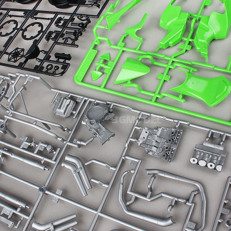 Tamiya, kawasaki, car model, 3G, scale 1:12