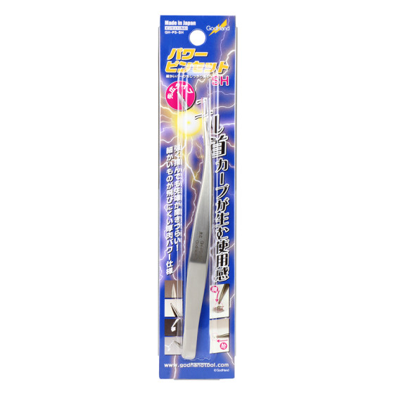 3g Model Godhand Gh-Ps-Sh Special Flat-Head Fine Tweezers for Assembly