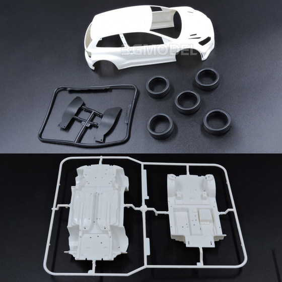 3g Model Belkits Bel010 1/24 Volkswagen Polo Monte Carlo Station 2015