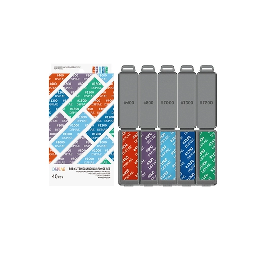 Модель 3G DIS3-S01 Прочная губка наждачной бумаги прикреплен к добавлению 400-1500#