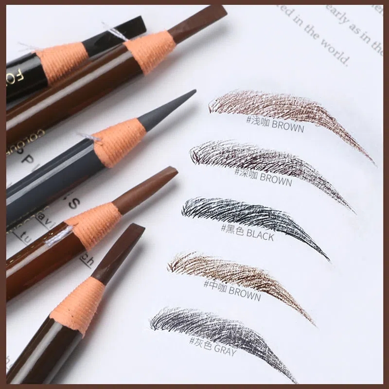 Hens 1818 pull-wire brow woman waterproof and sweat-proof lasting not falling off color beginners can be peeled naturally-Taobao