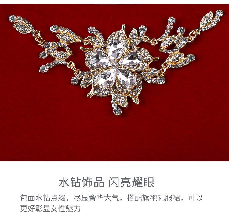 Клатч 2023新款结婚手包女婚礼新娘手拿包红色手提包配礼服包包旗袍小包 OTHER