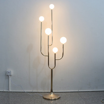 Wedding props Iron Road gold-plated 5-head ball Dragon Ball stage lighting wedding hall decoration