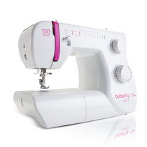 Flying man butterfly electric sewing machine automatic needle eating thick locking edge multi-function