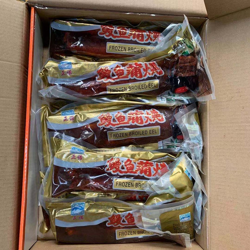 Zhengnuo Po-roasted eel sushi Japanese-style grilled eel whole eel Pu-fired eel 5kg 10 packs Jiangsu, Zhejiang and Shanghai