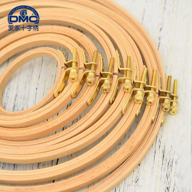 Outer diameter 16 5cm Cross stitch embroidery tools Solid wood Beech embroidery stretch embroidery support embroidery stretch wedding props decoration