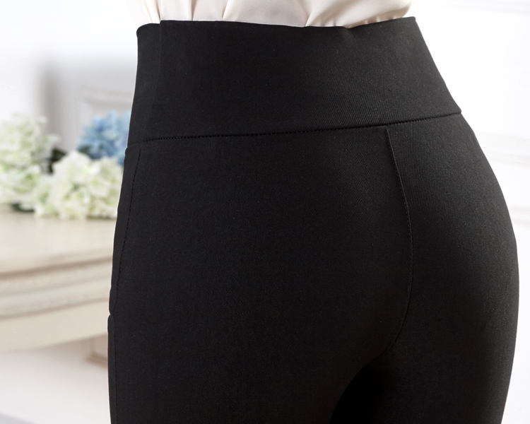 200 kg cộng với phân XL quần quần mm mùa xuân và mùa thu quần đơn Slim Slim chị em legging chân cao eo dài legging thu đông đẹp