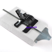 The foam cutting guide plate (accessory) can be used to cut the foam vertically and beveled with the host