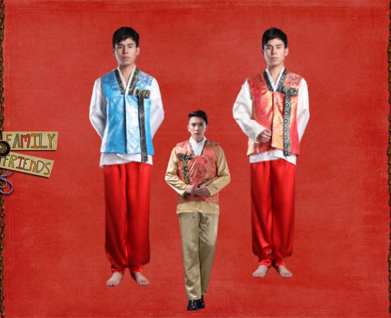 New Ethnic Clothing, Korean Clothing, Men's Hanbok, Korean Performance Clothing, High-Quality Adult Dance Costumes