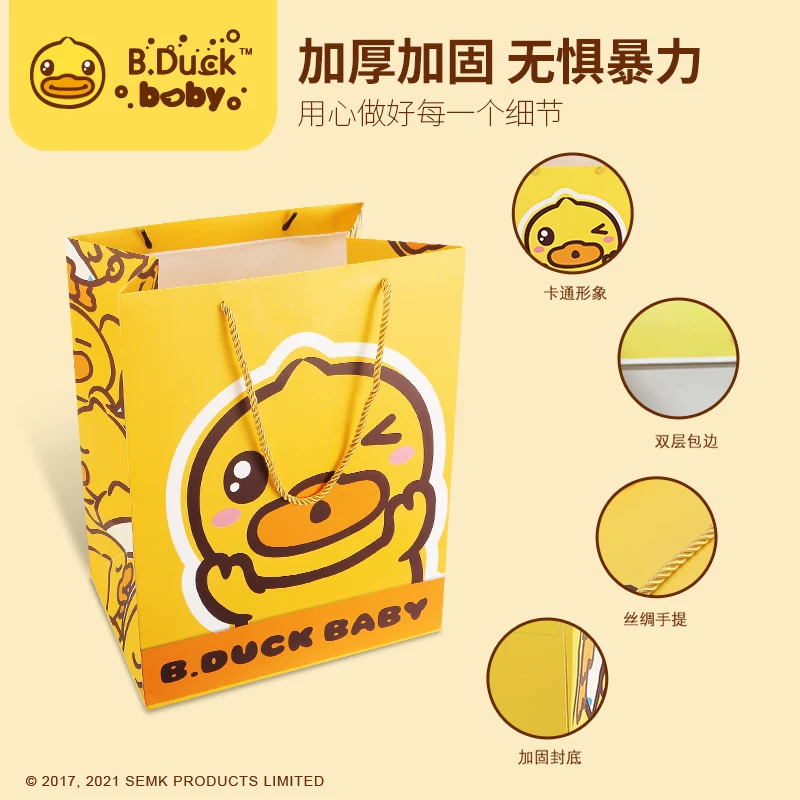 Сумка-хватка B.Duck, экологичная сумка для друзей, льняная сумка, подарочная на день рождения