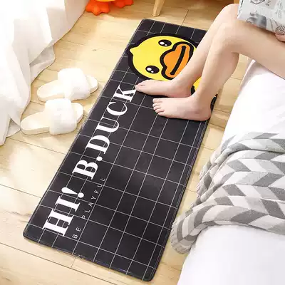 B Duck little yellow Duck home carpet mat cartoon home kitchen bathroom non-slip dressing room door long foot mat