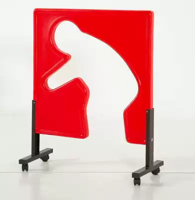 Kindergarten hurdles, toys, children's outdoor sports equipment, feel integrated drilling ring plastic arch door drilling mountain climbing cave